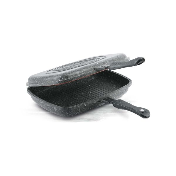 Thermo Ad Diecast Double Grill Pan 40 X 25 Cm