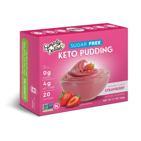 Simply Delish - Strawberry Pudding