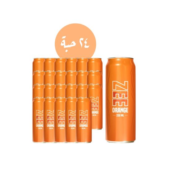 Zee Orange 250 ml - 24 Pcs