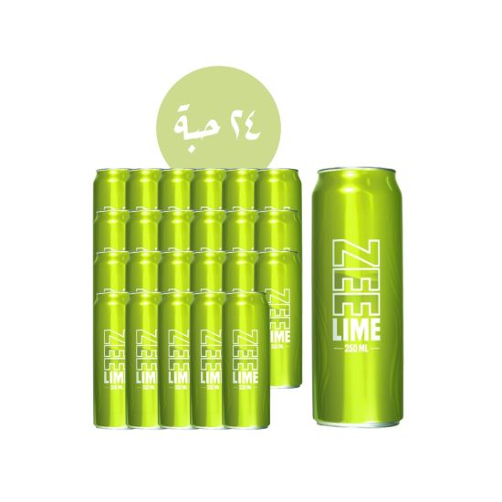 Zee Lime 250 ml - 24 Pcs