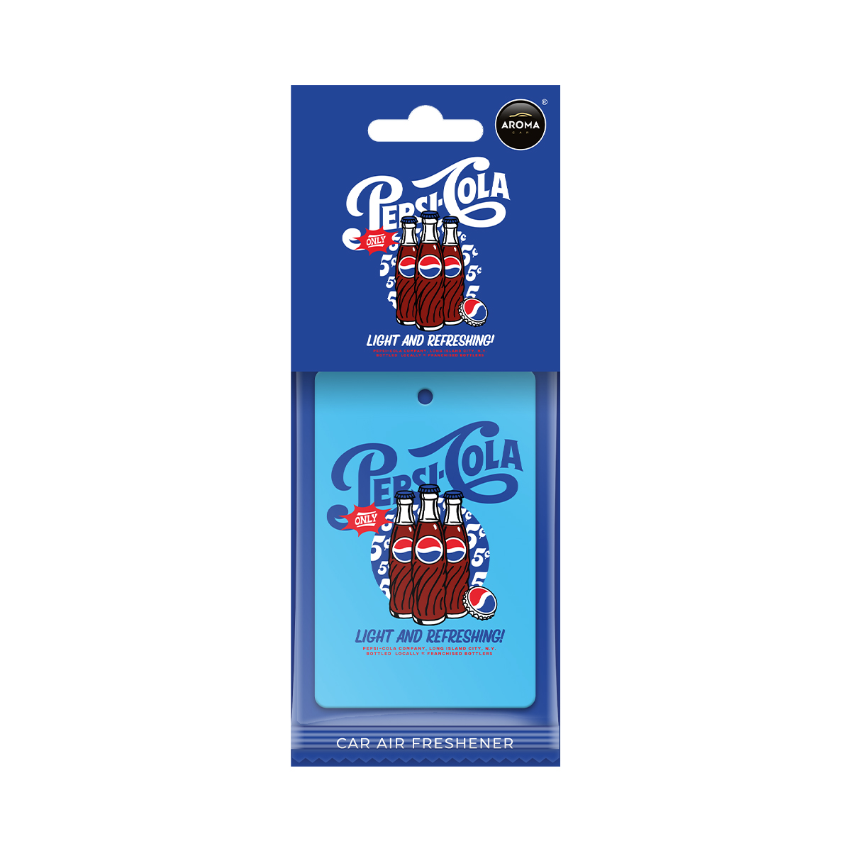 Aroma Car Perfume Paper Pepsi Bottle