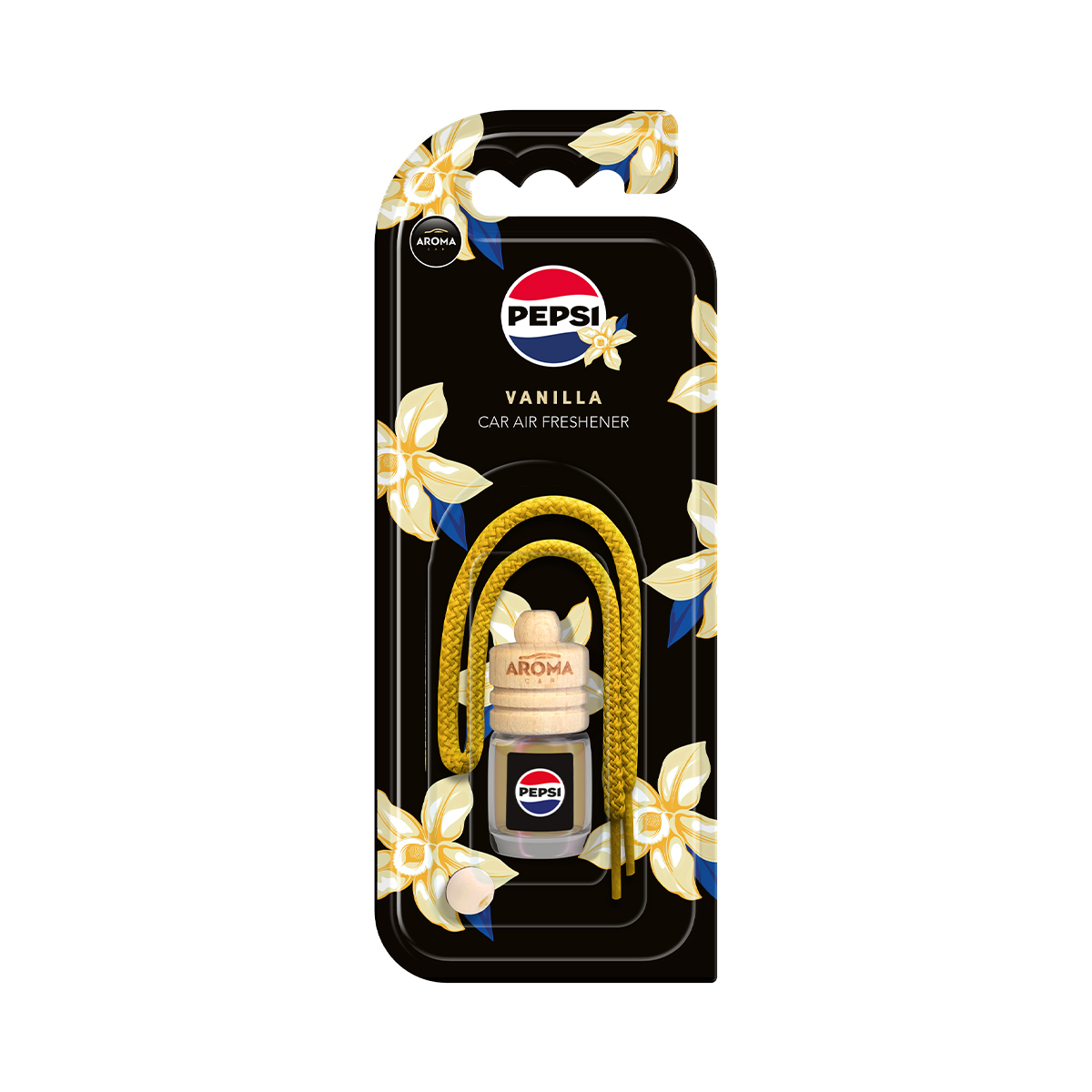 Aroma Car Air Freshener Pepsi Wood Vanilla