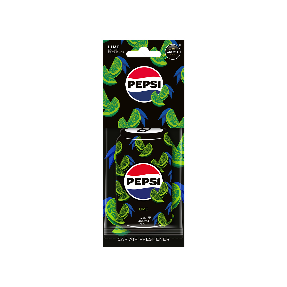 Aroma Car Air Freshener Paper Pepsi Lime